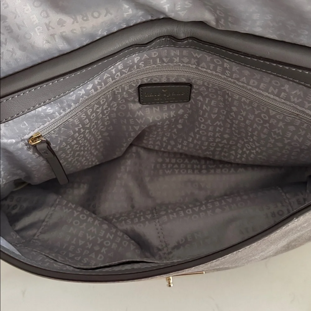 ♠️ Kate Spade Grey Suede Purse NWOT ✨